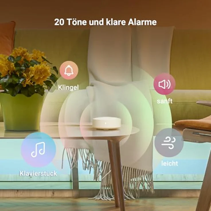 EZVIZ New Home Gateway A3, Smart Home Hub mit ZigBee Unterstützung, Steuerung für bis zu 64 Geräte, Weiss – Bild 7