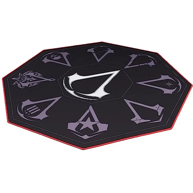 Assassin's creed - Rutschfeste Gamer-Bodenmatte für Gaming-Sitz/Sessel