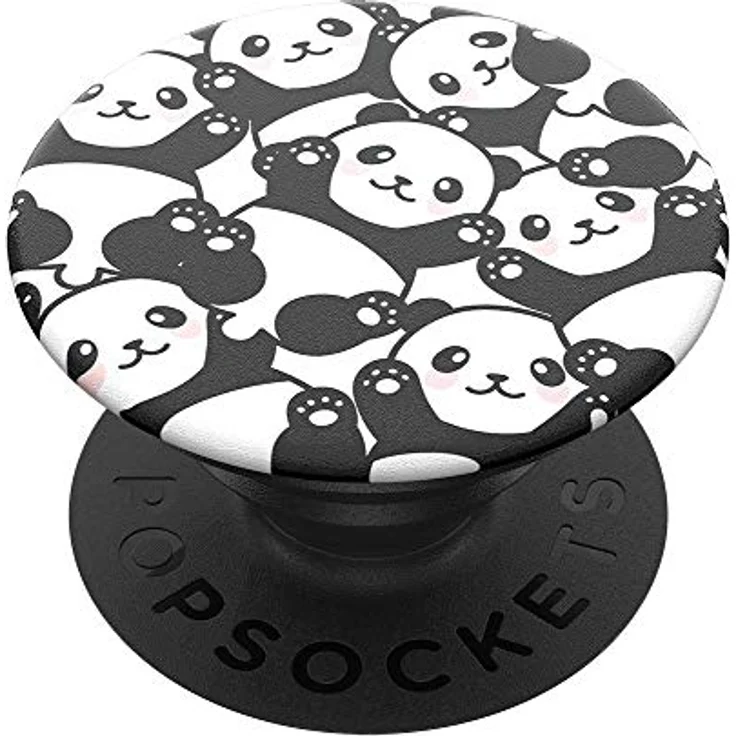 PopSockets PopGrip - Ausziehbarer Sockel und Griff für Smartphones und Tablets mit einem Austauschbarem Top - Pandamonium – Bild 2