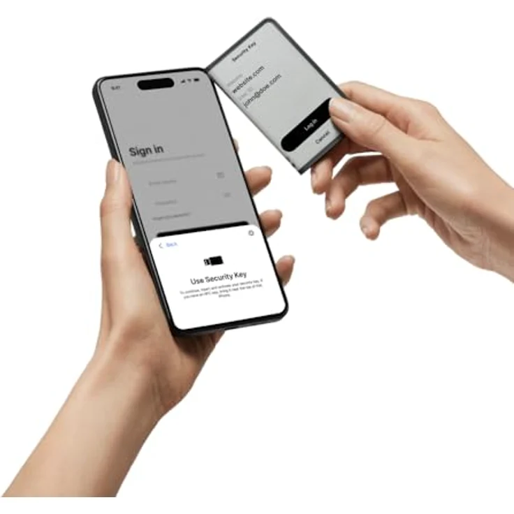 Ledger STAX, Hardware-Wallet mit Recovery Key, Bluetooth & Touchscreen für bis zu 15.000 Kryptowährungen, schwarz – Bild 5