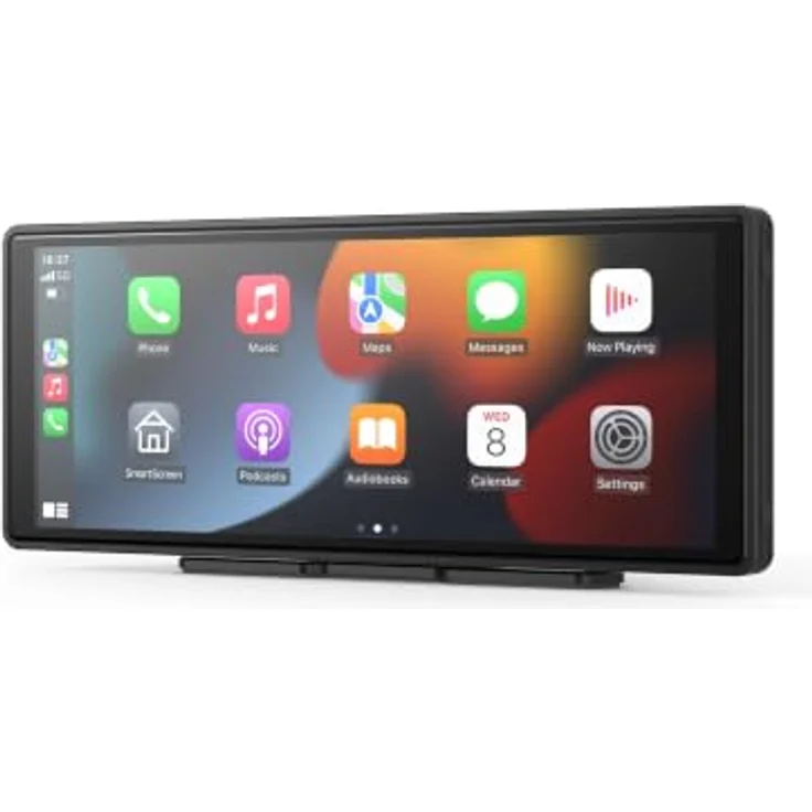 Navitel DS1020 DVR, 2K Ultra HD Dashcam mit 10,26" Touchscreen, 2560 x 1440 Pixel, Dual-Kamera, 140° Front- und 105° Rückwinkel – Bild 5