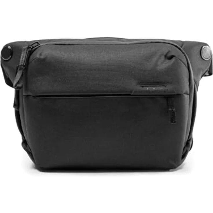 Peak Design Everyday Sling 6L, Kameratasche für spiegellose Kameras und DSLRs, schwarz, 100% recyceltes Material, Platz für Tablet – Bild 1