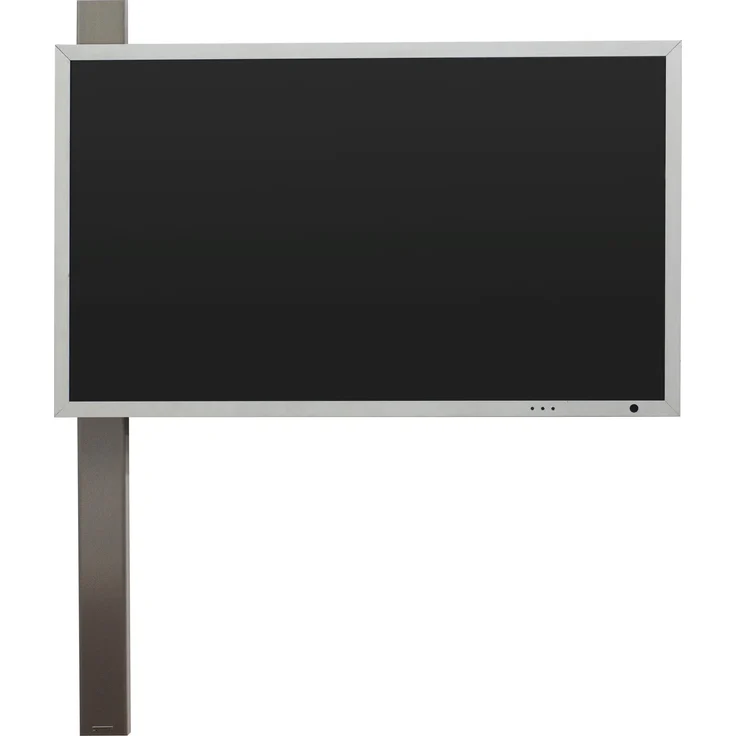 Wissmann Designer TV-Halter solution art 128-1, Edelstahl mit voll schwenkbarem Arm für TVs bis 55“