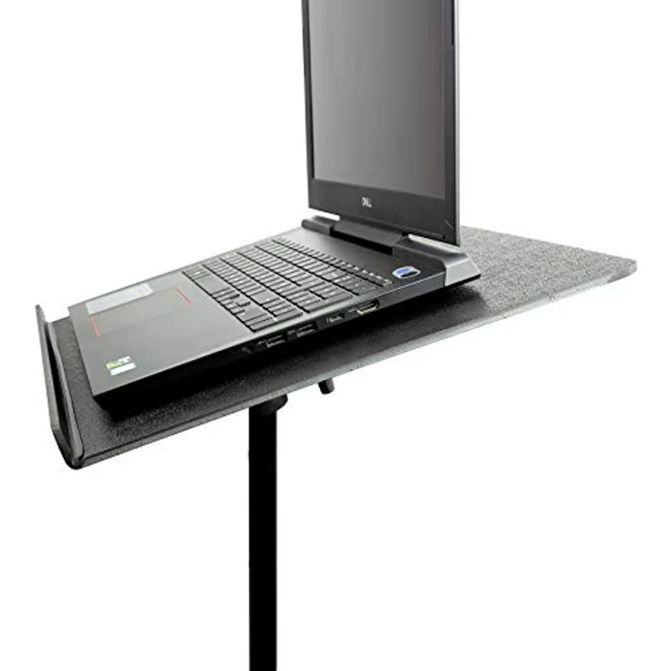 RockJam schwerer Projektor steht Laptopständer oder temporäres Stehpult mit Stativ Körpern und strukturierte Platte  – Bild 5