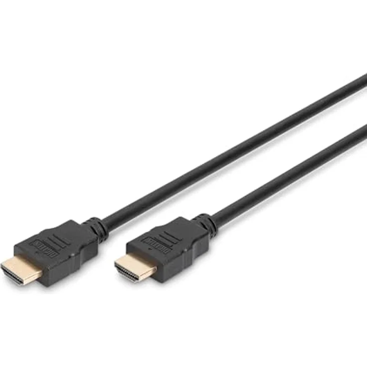 ASSMANN HDMI 2.0 Anschlusskabel 2xHDMI Typ A Stecker HDMI High-Speed mit Ethernet 5m bulk 4K Ultra HD und 3D tauglich ARC C – Bild 2