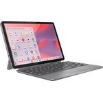 LENOVO Chromebook Duet, Chromebook, mit 10,95 Zoll Display, MediaTek Kompanio,838 Prozessor, 4 GB RAM, 128 eMMC, ARM Mali-G57, Luna Grey, Google Chrome OS