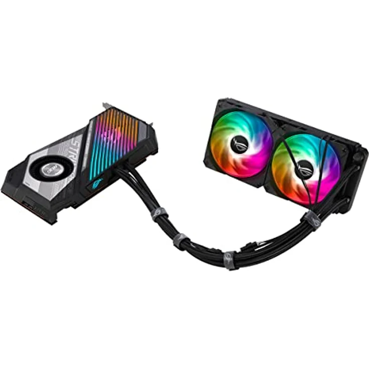 ASUS ROG Strix LC Radeon RX 6800 XT OC, ROG-STRIX-LC-RX6800XT-O16G-GAMING, 16GB GDDR6, HDMI, 2x DP, USB-C (90YV0FL0-M0NM00) – Bild 6