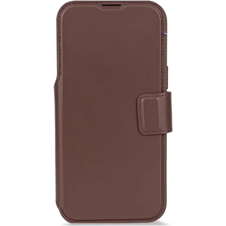 Decoded 2-in-1 Lederhülle für iPhone 17 Pro, Abnehmbare Wallet, Premium ECCO Leder, MagSafe-kompatibel, Fallschutz, Kratzfest, Metallknöpfe, Braun – Bild 5