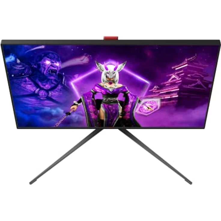 AOC Agon Pro AG274QZM - 27 Zoll QHD Gaming Monitor, 240 Hz, 1 ms, FreeSync, G-Sync Compatible, HDR1000 (2560x1440, HDMI, DisplayPort, USB-C, USB Hub) schwarz – Bild 4