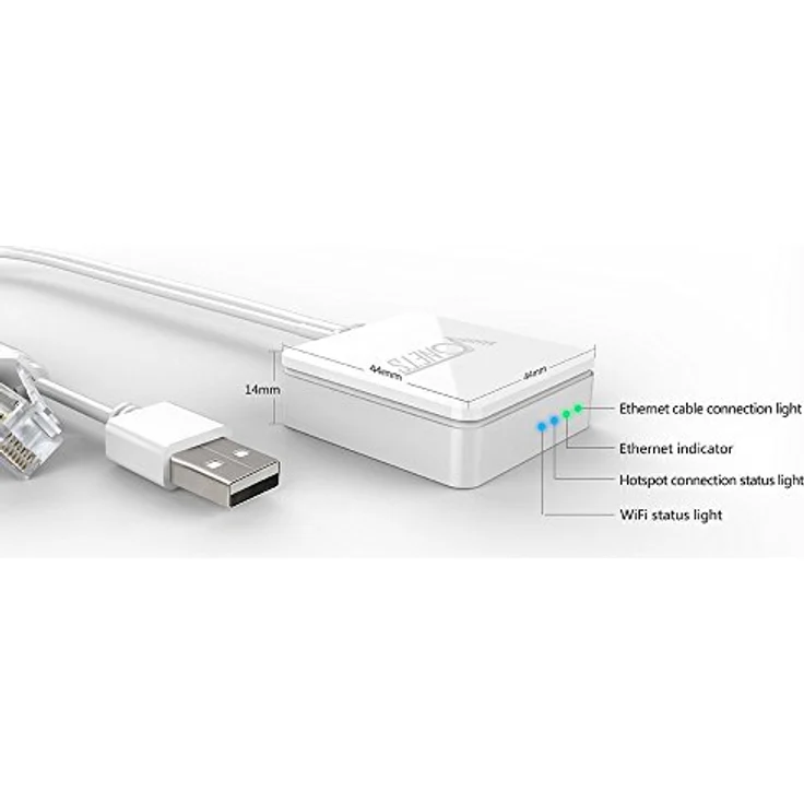 Vonets 300Mbps Mini WiFi Router & Wireless Bridge und Repeater VAR11 N-300 – Bild 6