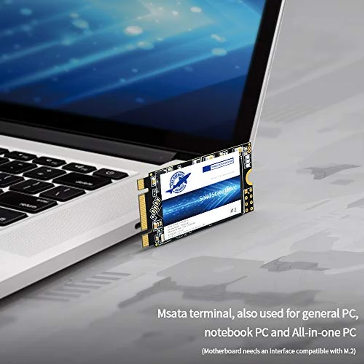 Dogfish SSD M.2 2242 1TB Solid State Drive Ngff Internen Desktop Computer 6Gb/s High Performance Festplatte F眉r Desktop Laptop (1TB, M.2 2242) – Bild 4