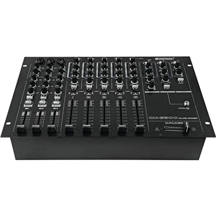 OMNITRONIC CM-5300, Club Mixer mit vielseitigen Anschlussmöglichkeiten und robustem Design