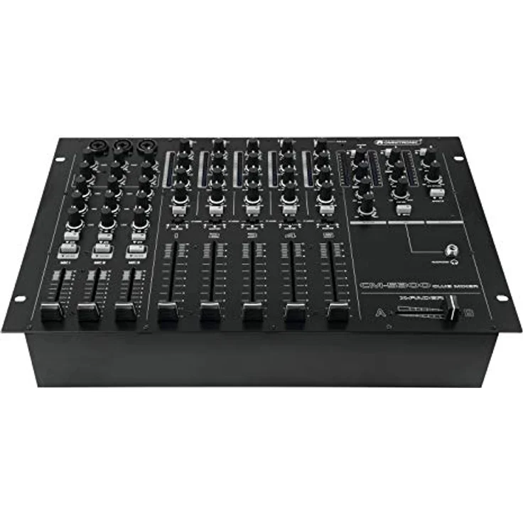 OMNITRONIC CM-5300, Club Mixer mit vielseitigen Anschlussmöglichkeiten und robustem Design – Bild 1