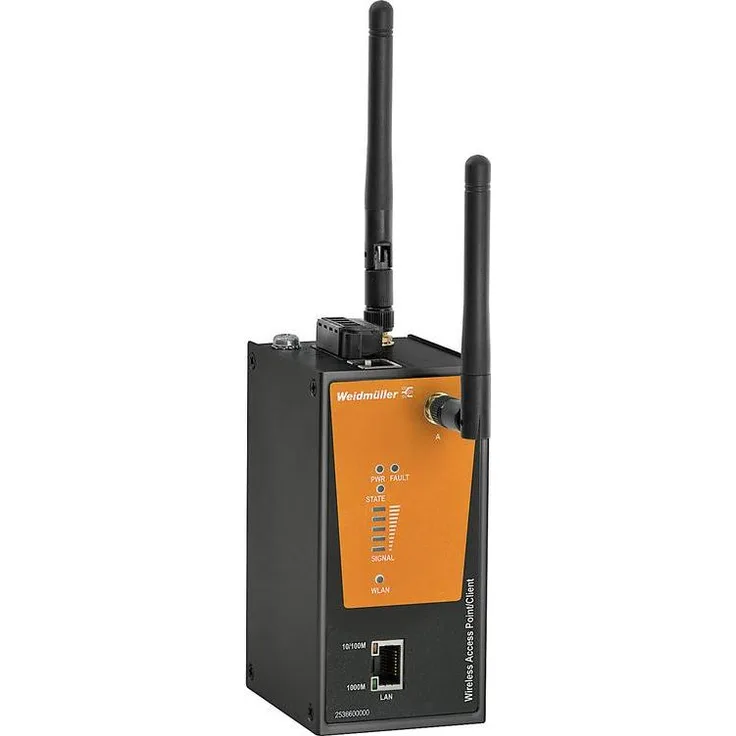 Weidmüller Wireless, Access Point, Industrielles WLAN-Modul IEEE 802.11 a/b/g, PoE-fähig