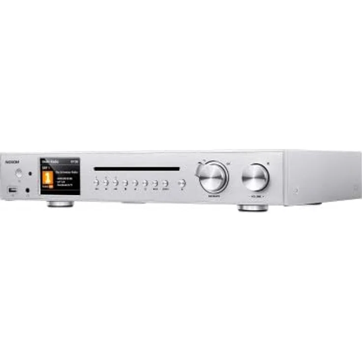 Noxon A 571 CD Silber, Internetradio, DAB+, UKW Tuner, Spotify, Bluetooth, USB, LAN + WLAN – Bild 3