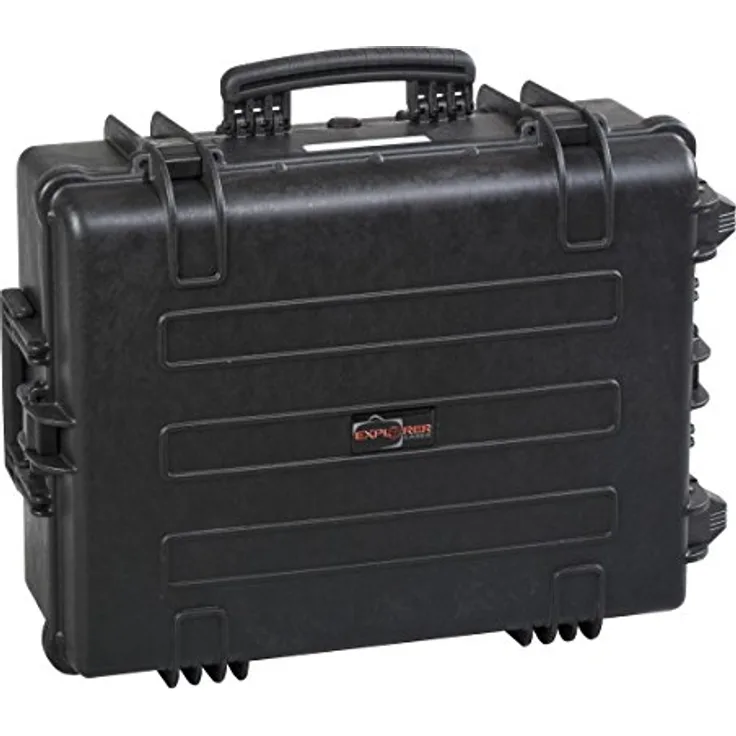 Explorer Cases Spezialkoffer Mod. 5823 WS, 58x44x22 cm, wasserdicht und stoßfest, Kameratasche in schwarz, 56.10 l
