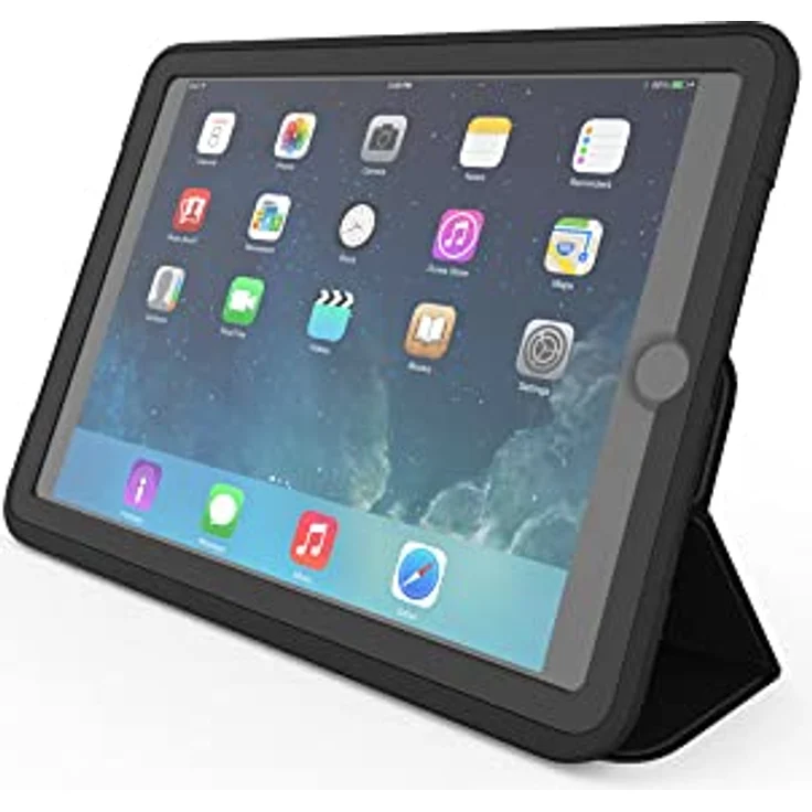 ZAGG Rugged Messenger Protective Case für iPad 10.2 Zoll, strapazierfähig, stoßfest, Portfolio, Schwarz – Bild 4