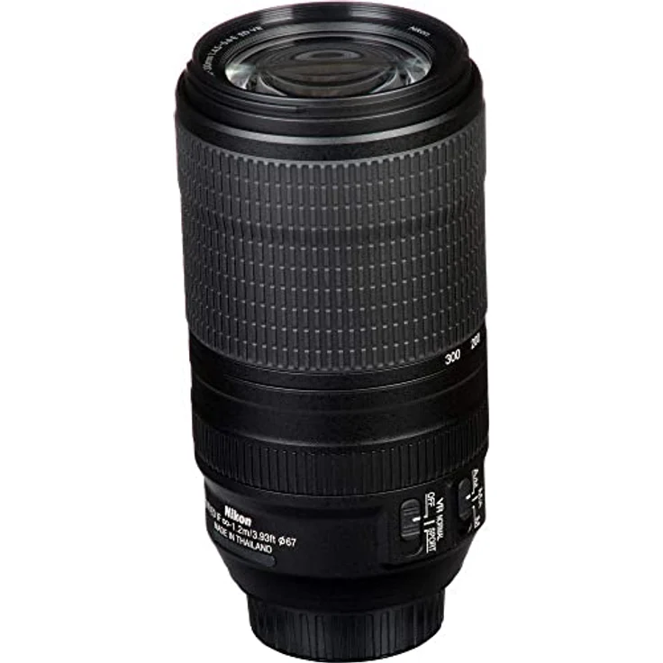 Nikon AF-P Nikkor 70-300mm 1:4.5-5.6E ED VR Objektiv (62 mm Filtergewinde) für Nikon-F-Bajonett schwarz – Bild 3