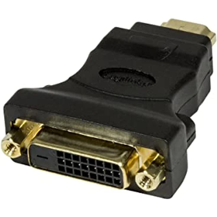 LogiLink DVI-D Adapter Digital (DVI Dual Link Belegung 24+1) zu HDMI, unterstützt alle HDTV und HD ready Standards – Bild 2