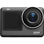 SJCAM SJ11 4K30FPS Action Cam 2.4Ghz/5Ghz WiFi Camera Remote Control, 2.33'' Touch Screen 154° FOV Sports Camera with 6-aixs Stabilization, 5M Body Waterproof Underwater Camera with Helmet Kits, Black