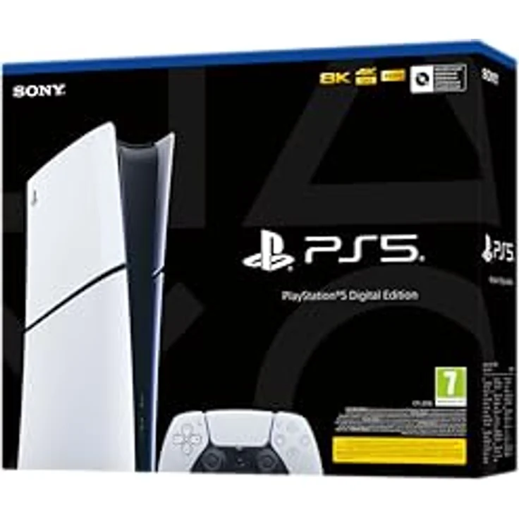 Playstation 5 Digital Edition (Slim) - Die ultimative Gaming-Erfahrung mit blitzschnellem Laden und realistischem Gameplay – Bild 3