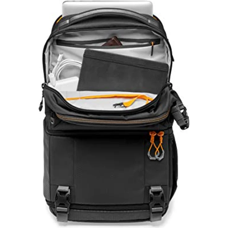 Lowepro Fastpack BP 250 AW III Kamerarucksack - Kameratasche - Fotorucksack für spiegellose und DSLR-Kameras wie Nikon D850, 300D, mit Zugang per QuickDoor, Fach für 13-Zoll-Laptop, Ripstop, Schwarz – Bild 5