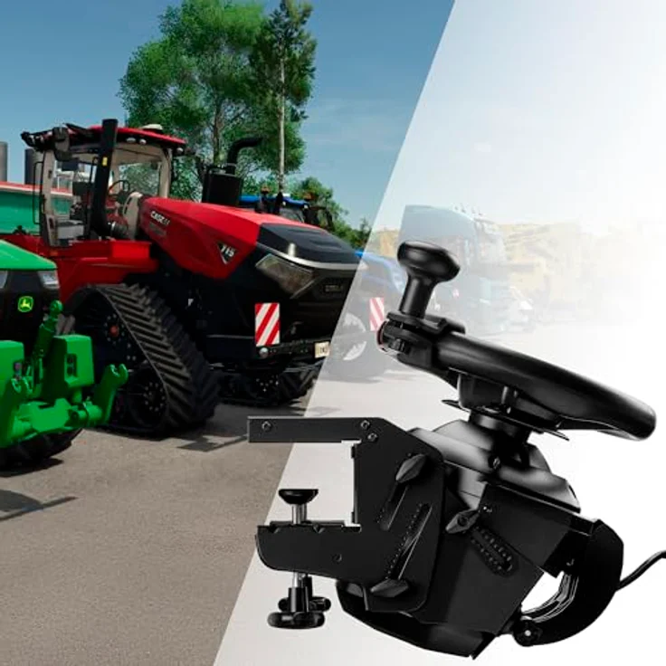 THRUSTMASTER T128 SimTask Farming Pack, Zubehör für Landwirtschaftssimulationen mit Lenkrad und FarmStick für PC – Bild 6