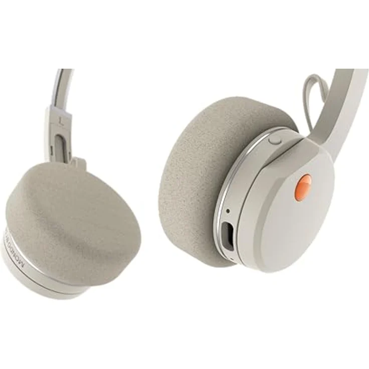 Mondo by Defunc - On-Ear Bluetooth Headset Greige (22 h), Kopfhörer, Grau – Bild 4