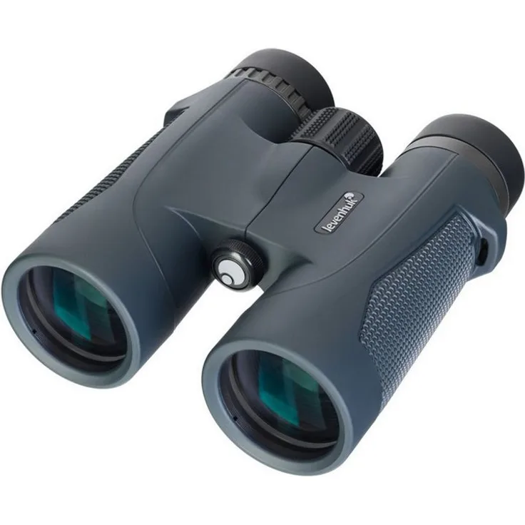 Levenhuk New Karma PLUS 8x42 Fernglas, robust und wasserdicht IP67, BaK4-Optik, schwarz