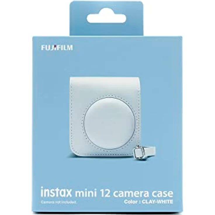 INSTAX Mini 12 Camera Tasche, Clay-White, Polyurethan – Bild 4