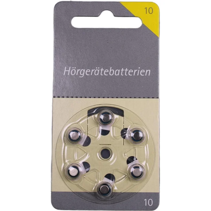 Hörex Basic Batterien, 10er Pack, 30 Stück