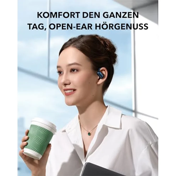 soundcore AeroFit 2 von Anker, Open-Ear Kopfhörer mit tiefer Bass und Hi-Res Wireless Audio, 42h Spielzeit – Bild 2