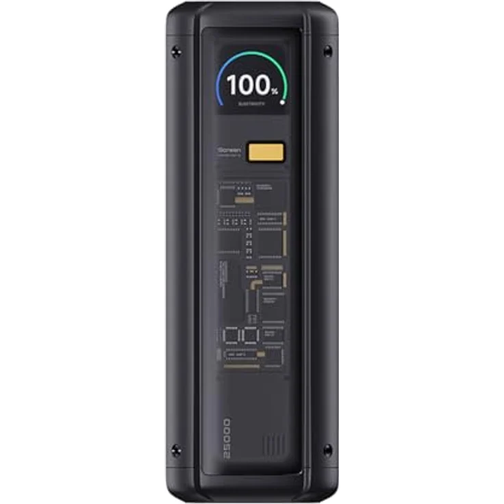 Xiaomi 212W HyperCharge Power Bank 25000mAh – Hochleistungs-Powerbank mit 140W Schnellladefunktion, smartem Farbdisplay und robustem Design – Bild 1