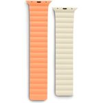 Hama Magnetarmband Fantastic Feel für Apple Watch 38/40/41mm, Orange/Beige