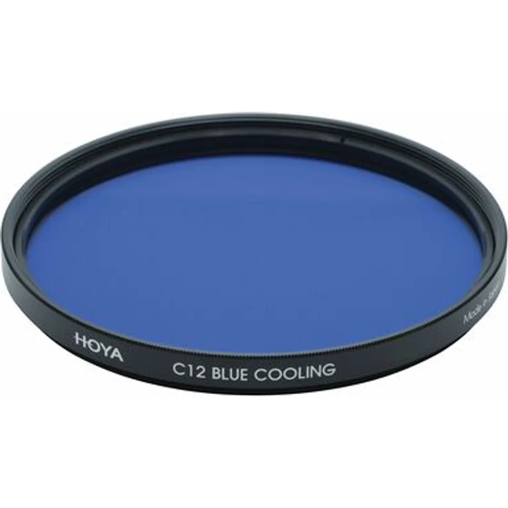 Hoya C12 BLUE COOLING, Farbkorrekturfilter 49mm für Film- und Digitalfotografie, korrigiert Weißabgleich