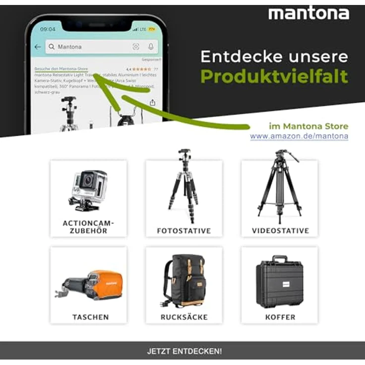 Mantona Luis junior Retro Fotorucksack (mit Echtleder-Applikationen, inkl. Regenschutzhülle, flexible Einteilung und Tablet-Fach für 1x DSLR-Kamera, 1-2 Objektive und diverses Fotozubehör) schwarz – Bild 10