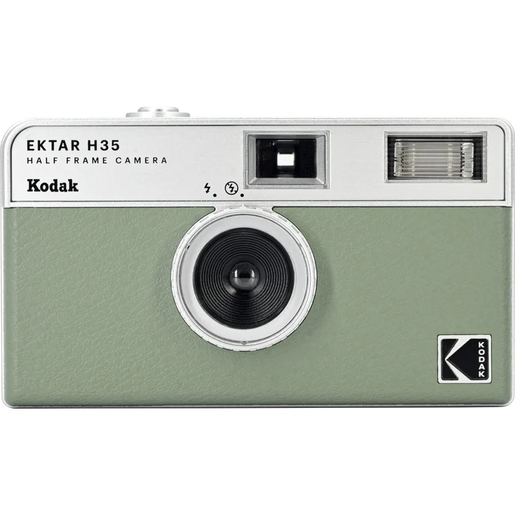 Kodak Half Frame Film Camera EKTAR H35 Sage Kompaktkamera mit reduziertem Filmverbrauch – Bild 1