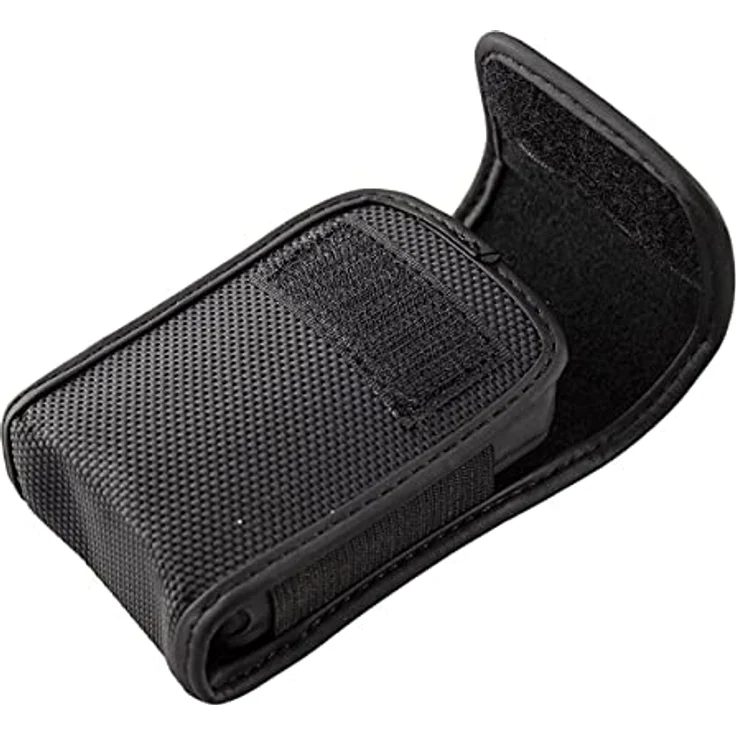 caseroxx Funkmeldertasche, Schutztasche für Feuerwehr und Einsatzkräfte, passend für EuroBOS Slim, Swissphone Boss/Quattro/Hurricane, in schwarz – Bild 2