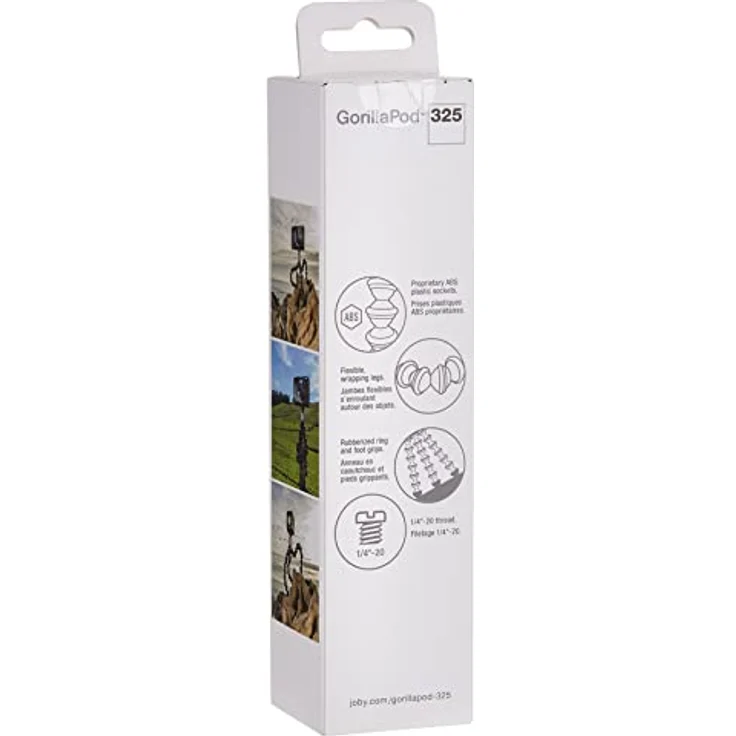 Joby JB01505-BWW GorillaPod 325 Kamerastativ, Schwarz/Anthrazit, 11,44 Unzen – Bild 3