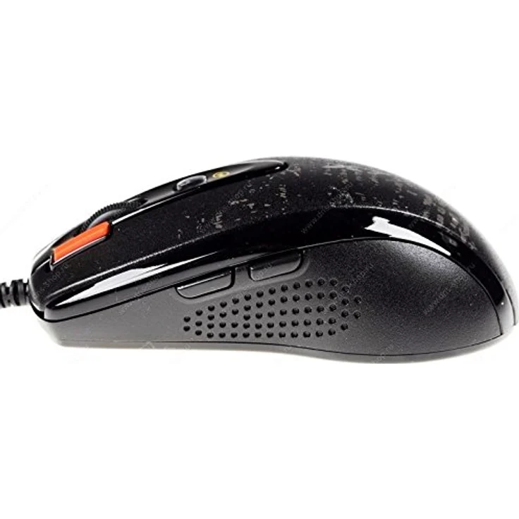 A4Tech F5 Maus USB 3000 DPI Schwarz - Mäuse (rechts, USB, 3000 DPI, 3 ms, Schwarz) – Bild 3