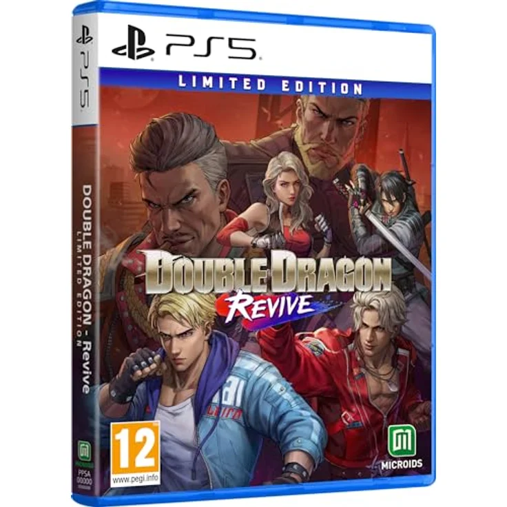 MICROÏDS Double Dragon Revive - Limited Edition [PS5] [Blu-ray], modernisierte 3D-Grafik, strategisches Beat-Em-Up-Gameplay – Bild 1