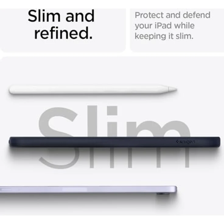 Spigen Nano Pop Hülle für iPad mini 7. (2024, A17 Pro) / 6. (2021) Generation, 8,3 Zoll - Blaubeer Navy, verstärkter Schutz, präzise Ausschnitte, kontrastreiches Design – Bild 5
