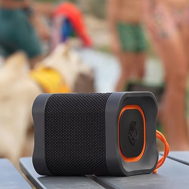 Skullcandy Terrain Mini, Bluetooth Lautsprecher mit 14 h Akkulaufzeit, wasserdicht, Schwarz – Bild 3