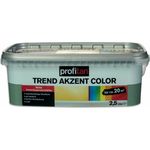 profitan Wandfarbe Trend Akzent Color- forest serenade matt - 2,5 Liter
