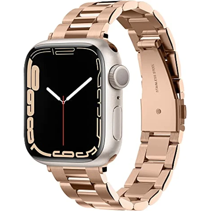 Spigen Modern Fit Entwickelt für Apple Watch Armband für 40mm - 38mm Serie 5 - Serie 4 - Serie 3-2-1 - Roségold – Bild 2