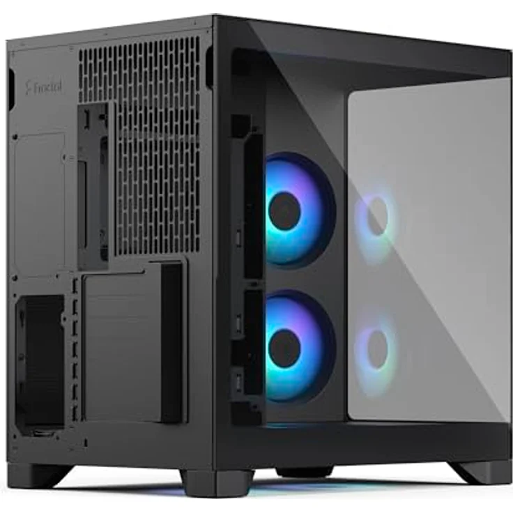 Fractal Design Pop 2 Vision Black RGB, Midi-Tower PC-Gehäuse für ATX, E-ATX, vorinstallierte 4 Lüfter, max. CPU-Kühlerhöhe 172 mm, Grafikkartenlänge bis 412 mm – Bild 14