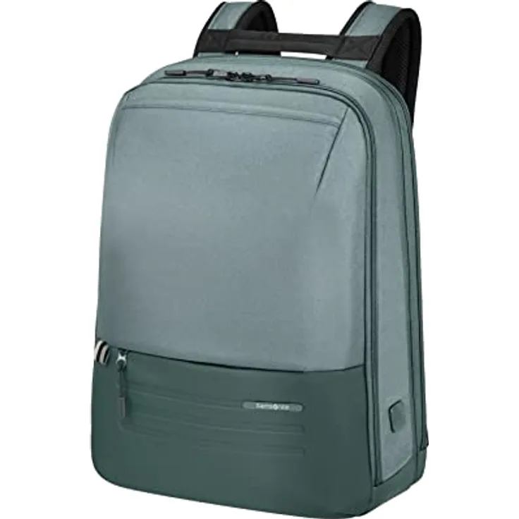 Samsonite Stackd Biz - Laptoprucksack 14.1 Zoll, 42.5 cm, 15 L, Grün (Forest)