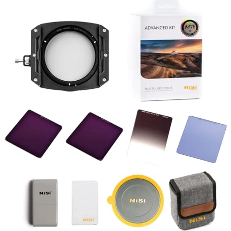 NiSi M75II Advanced Kit, 360 Grad drehbar, inkl. Filtertasche – Bild 1