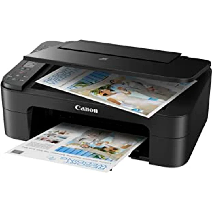 Canon Pixma TS3350 Multifunktionsgerät, WLAN-Drucker, Schwarz mit 1,5-Zoll-Mono-LCD – Bild 2