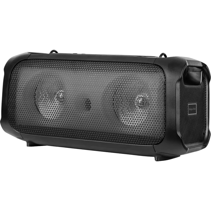 Krüger&Matz Music Box Party DJ Portable Wireless Lautsprecher (1LL) - 30W, X-BASS, Bluetooth 5.0, UKW, MP3, TWS-Funktion - Schwarz